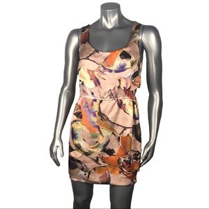 Ali Ro Vibrant Scallop Dress Size 2